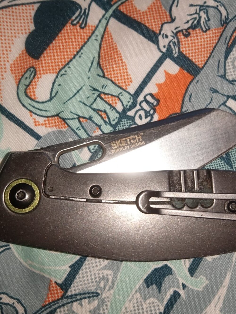 CRKT 2550 Sketch Folding Frame Lock Pocket folder 2.9" Satin Blade 3.7 oz. Gray